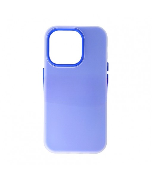 Husa iPhone 15 Pro, Candy Silicone, Albastru
